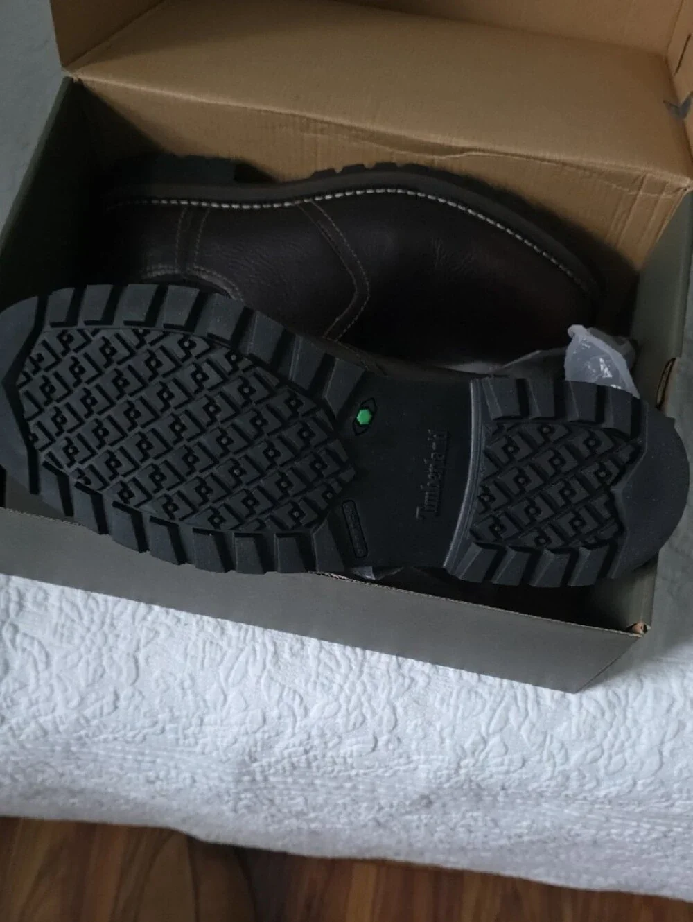 Timberland Men's Dark Brown Leather Chukka Boots